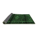 Sideview of Persian Emerald Green Traditional Rug, tr3099emgrn