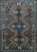 Persian Light Blue Traditional Rug, tr309lblu