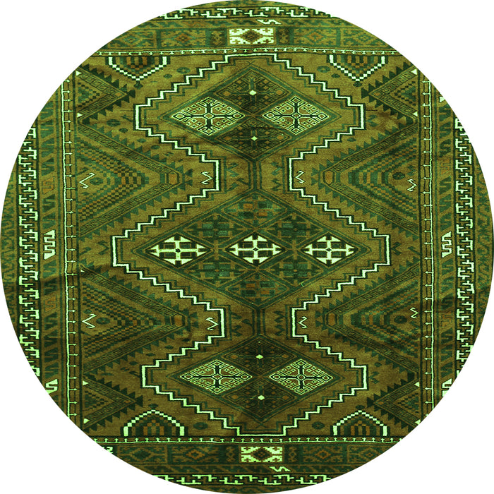 Machine Washable Persian Green Traditional Area Rugs, wshtr309grn