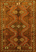 Persian Yellow Traditional Rug, tr309yw