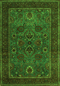 Persian Green Traditional Rug, tr30grn