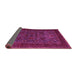 Sideview of Persian Pink Traditional Rug, tr30pnk