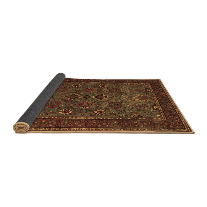 Sideview of Persian Brown Traditional Rug, tr30brn
