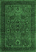 Persian Emerald Green Traditional Rug, tr30emgrn