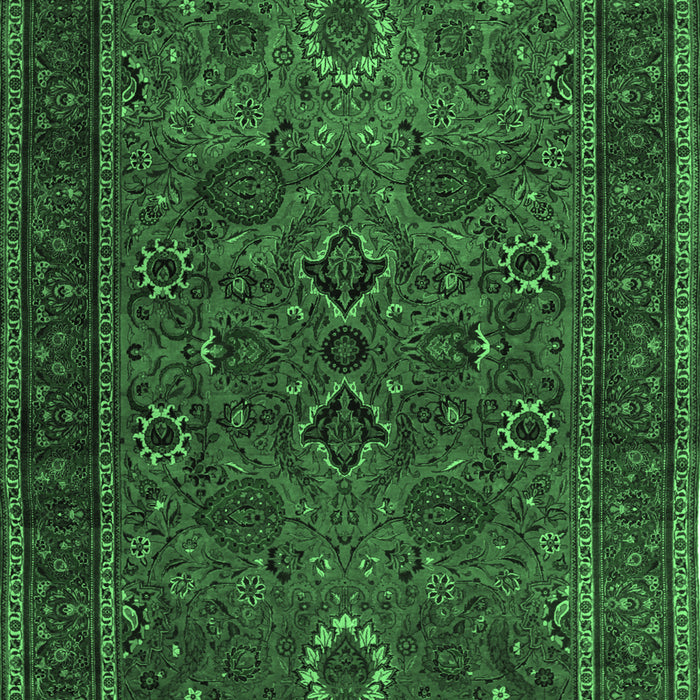 Persian Emerald Green Traditional Rug, tr30emgrn