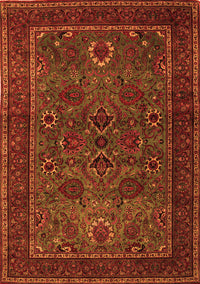 Persian Orange Traditional Rug, tr30org