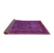 Sideview of Persian Purple Traditional Rug, tr30pur