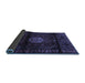 Sideview of Persian Blue Traditional Rug, tr3100blu