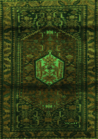 Persian Green Traditional Rug, tr3100grn