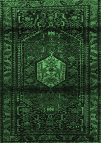 Persian Emerald Green Traditional Rug, tr3100emgrn