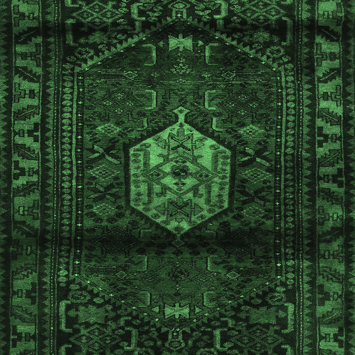 Persian Emerald Green Traditional Rug, tr3100emgrn