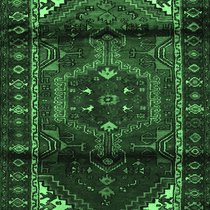 Persian Emerald Green Traditional Rug, tr3101emgrn