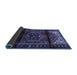 Sideview of Persian Blue Traditional Rug, tr3101blu