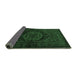 Sideview of Persian Emerald Green Traditional Rug, tr3102emgrn