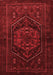 Persian Red Traditional Area Rugs