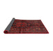 Sideview of Traditional Crimson Red Persian Rug, tr3103
