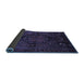 Sideview of Persian Blue Traditional Rug, tr3103blu