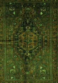Persian Green Traditional Rug, tr3103grn