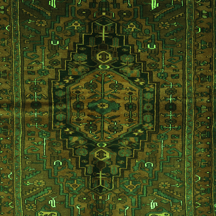 Persian Green Traditional Rug, tr3103grn