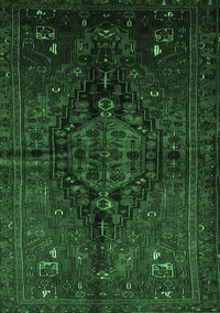 Persian Emerald Green Traditional Rug, tr3103emgrn