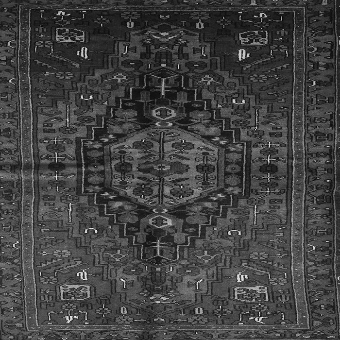 Serging Thickness of Persian Gray Traditional Rug, tr3103gry