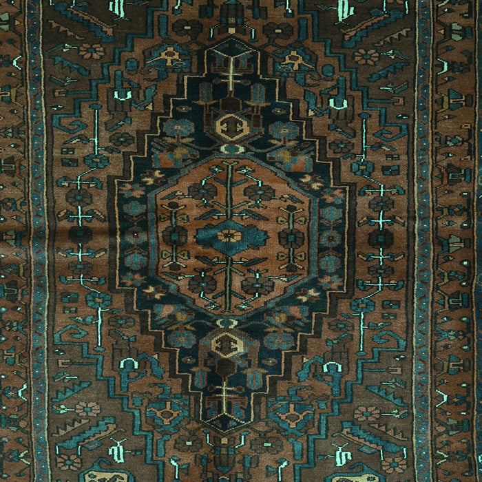 Persian Turquoise Traditional Rug, tr3103turq