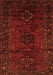 Persian Orange Traditional Rug, tr3104org