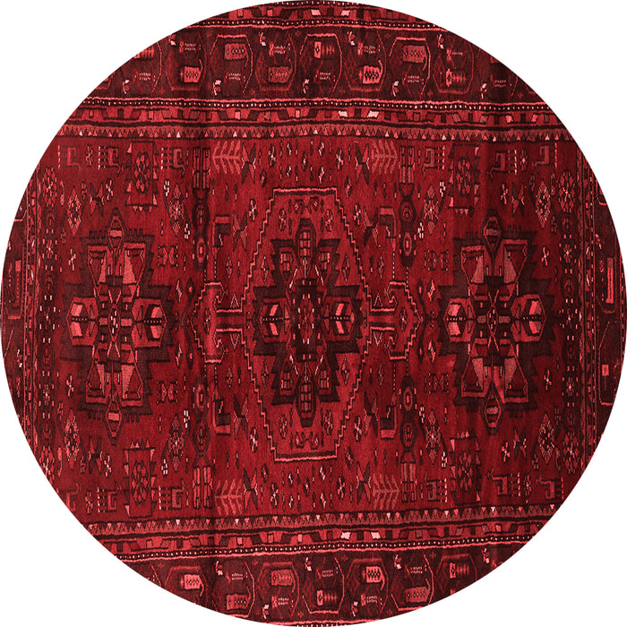 Machine Washable Persian Red Traditional Rug, wshtr3104red
