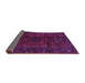 Sideview of Persian Purple Traditional Rug, tr3104pur