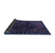 Sideview of Persian Blue Traditional Rug, tr3105blu