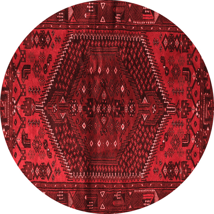 Machine Washable Persian Red Traditional Rug, wshtr3105red