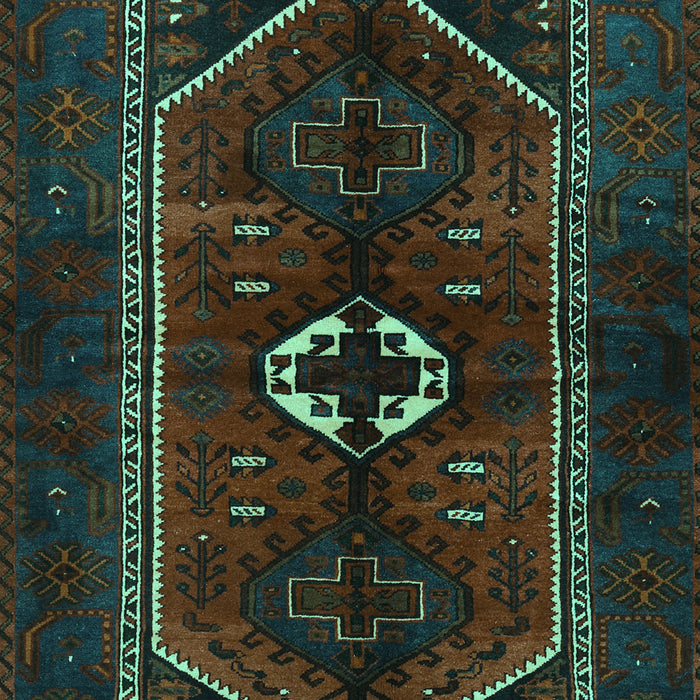 Persian Turquoise Traditional Rug, tr3106turq