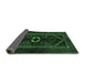 Sideview of Persian Emerald Green Traditional Rug, tr3106emgrn
