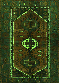 Persian Green Traditional Rug, tr3106grn