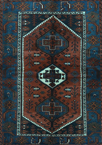 Persian Light Blue Traditional Rug, tr3106lblu