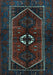 Persian Light Blue Traditional Rug, tr3106lblu