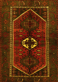 Persian Yellow Traditional Rug, tr3106yw