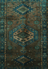 Persian Turquoise Traditional Rug, tr3107turq