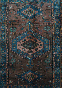Persian Light Blue Traditional Rug, tr3107lblu