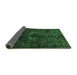 Sideview of Persian Emerald Green Traditional Rug, tr3107emgrn