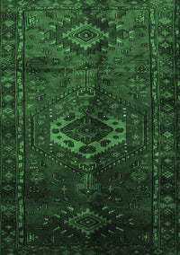 Persian Emerald Green Traditional Rug, tr3107emgrn