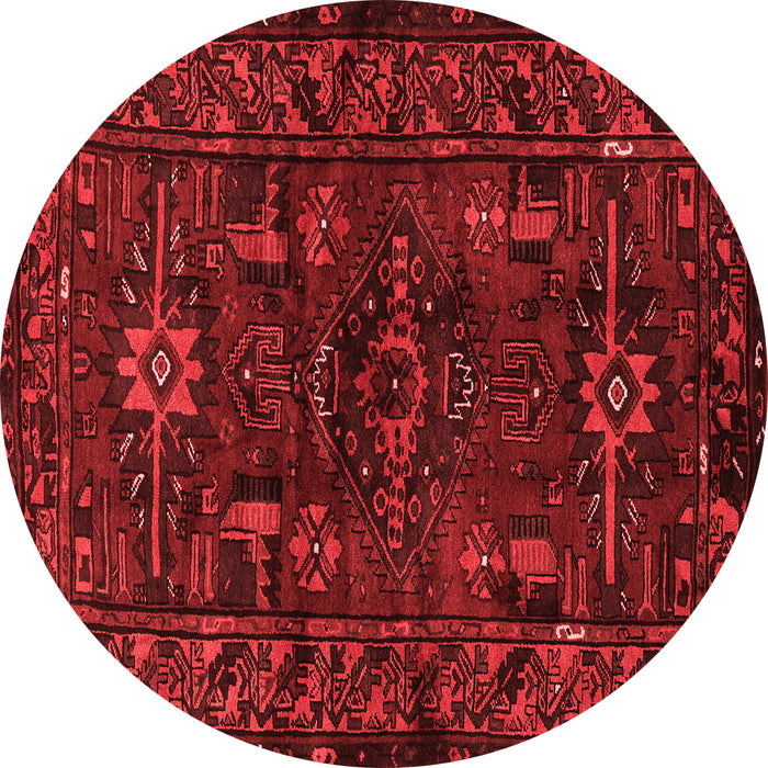 Machine Washable Persian Red Traditional Rug, wshtr3108red