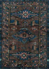 Persian Light Blue Traditional Rug, tr3108lblu