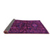 Sideview of Persian Purple Traditional Rug, tr3108pur