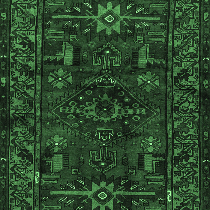 Persian Emerald Green Traditional Rug, tr3108emgrn