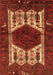 Persian Orange Traditional Rug, tr3109org
