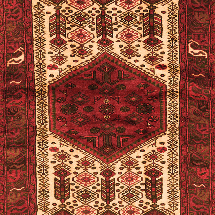 Persian Orange Traditional Rug, tr3109org