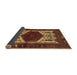 Sideview of Persian Brown Traditional Rug, tr3109brn