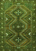 Persian Green Traditional Rug, tr310grn