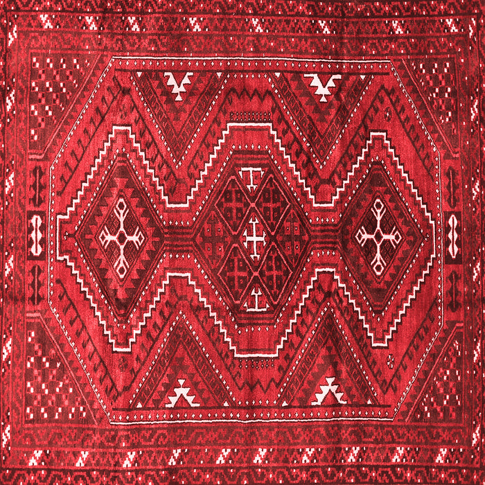 Machine Washable Persian Red Traditional Rug, wshtr310red